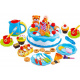 Aga Children's Birthday Cake - Blue 80 pieces