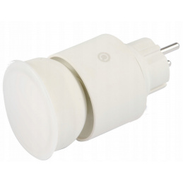 LED night light for socket 10W - 1000lm - IP44 warm white
