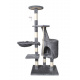 Grey cat tree 118 cm