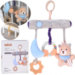 Hanging Toy for Crib with Teddy Bear Teether Rattle Gift for Newborns ZA5878 Universal