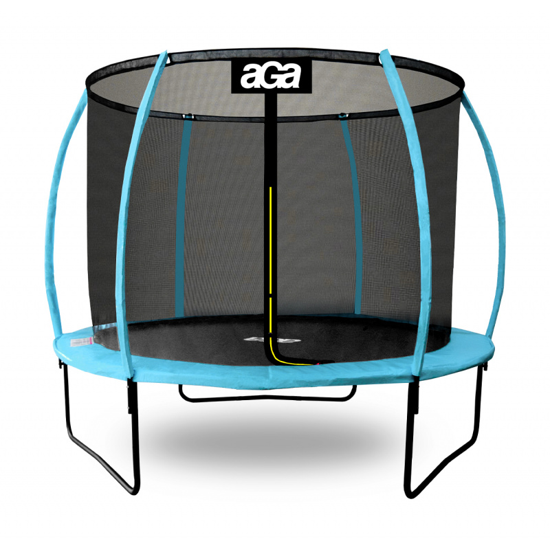 Aga SPORT EXCLUSIVE Trampoline 180 cm Light blue + protective net