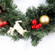 Aga Christmas Wreath 40 cm Red-Gold