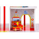 Aga4Kids Wooden Fire Station Play Set
