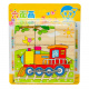 Aga Educational wooden blocks Vehicles 9 pcs