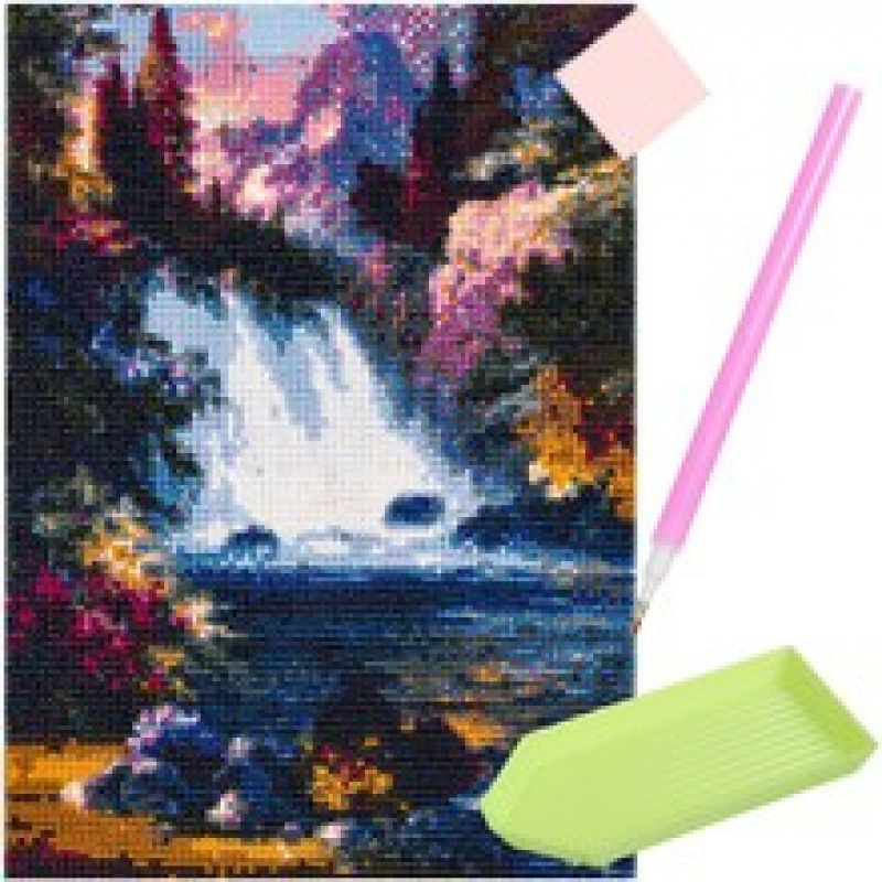 Diamond painting - Waterfall H16216