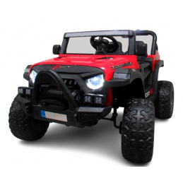 AUTO X16 R-SPORT Red Battery Car EVA LEATHER Remote Control Lithium-ion Battery