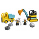 LEGO® DUPLO 10931 Truck and Crawler Excavator