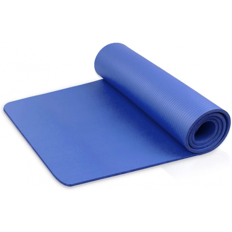 Linder Exclusiv exercise mat YOGA Blue 180x60x1 cm