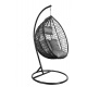 Aga Hanging Chair ORTA MR4200B-LG Black/Grey