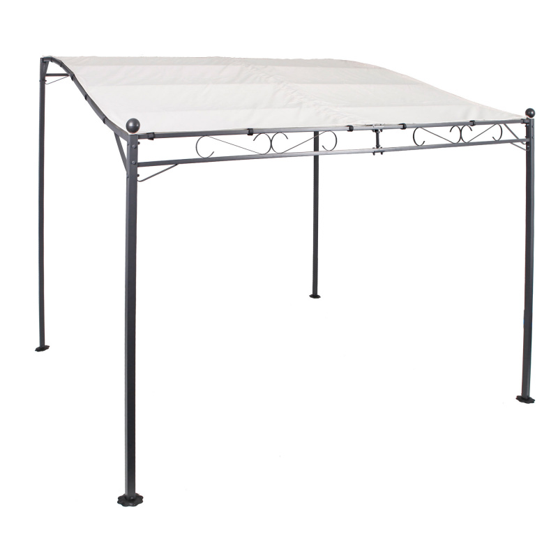 Linder Exclusiv Garden gazebo Canvas 2,5x3 m White