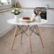 Aga Dining table 80 cm White