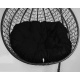 Aga Pillow for hanging chair 140 cm Black