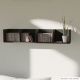 Linder Exclusiv Wall Shelf 79x15x16 cm Black