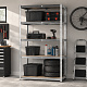 Linder Exclusiv Metal Shelf 180x90x40 cm 5 Shelves