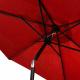 Aga Tilting Garden Parasol 250 cm Red