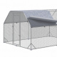 Aga Cage Run with Tarp for Chickens 2.8x3.8x1.95 m