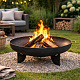Aga Portable Fire Pit 50 cm with Handles