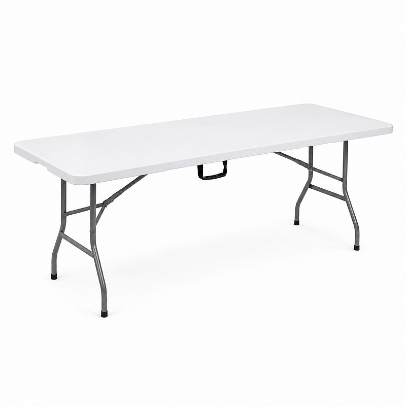 Aga Garden Folding Table 180x74x74 cm White 6DAZ463 - II. QUALITY
