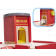 Aga Children's wooden garage GANAO - Fire Brigade