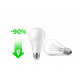 6x LED bulb - E27 - 15W - 1200Lm - neutral white
