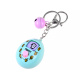 Keyring Egg with game GR0447 - Green