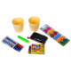 Large Double-Sided Board for Kids 3+ Pink + Magnetic Board + Accessories