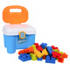Set of Soft Blocks + Chair Storage Space Blue