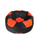 Aga Seat bag BALL XXXL Orange - Black + footrest - SEARCH