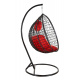 Aga Hanging Chair ORTA MR4200B-R Black/Red
