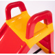 Doloni Slide with handle 140 cm Red-yellow