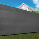 Aga Screening fabric 90% 1,5x50 m HDPE Grey