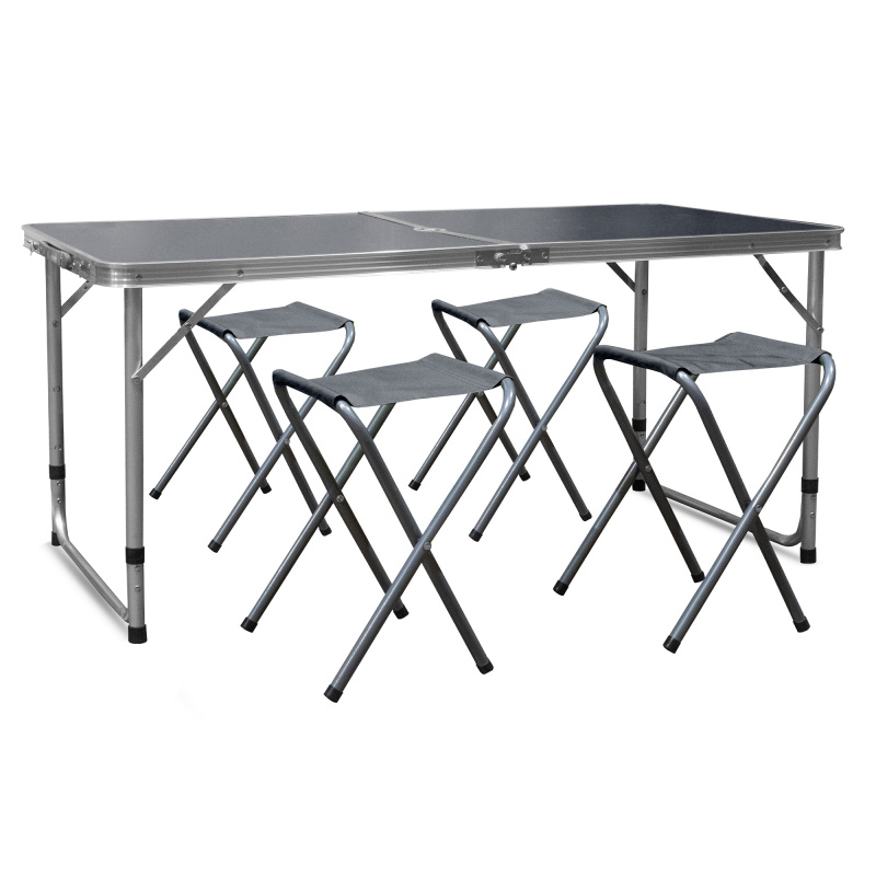 Aga Camping Folding Set Grey