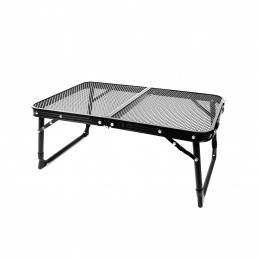Aga Folding Camping Table 60x40x25/33 cm Black