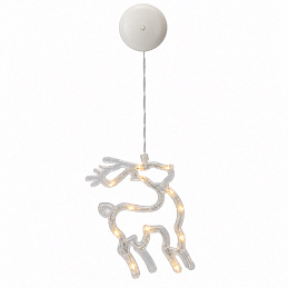 Aga Hanging Christmas LED Window Decoration Reindeer