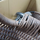 Aga RATAN Garden Chair Black/Brown 6DAZ557 - SECOND QUALITY