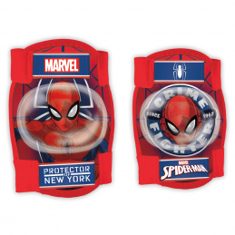 KNEE AND ELBOW PROTECTORS SPIDERMAN