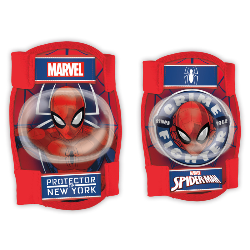 KNEE AND ELBOW PROTECTORS SPIDERMAN