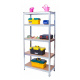 Kynast Metal shelf 180x90x40 cm 5 shelves Silver