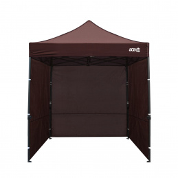 Aga Scissor Stand 3x3m Brown