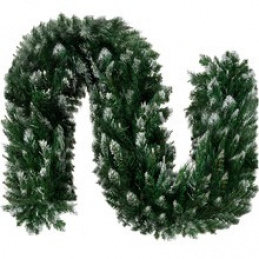 Wreath for Christmas tree snow-covered 2.7 m HQ Ruhhy 22326 universal