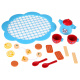 Wooden tea pastry set ZA4132
