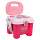 Set of Soft Blocks + Pink Chair with Storage Space