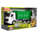 Garbage truck with light and sound function