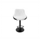 Aga Bar Chair Black/White-Black