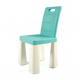 Doloni Children's Plastic Chair Blue/White