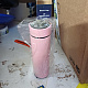 Aga Thermos with Thermometer 500 ml Pink