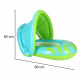 BESTWAY 34091 Inflatable Pontoon with Canopy Green