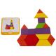 Wooden mosaic 155 pieces Kruzzel 17253
