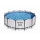 Steel Pro MAX Pool 396x122 13FT BESTWAY 5in1 Rack + Accessories