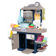 Blue kitchen set with light and sound functions + accessories